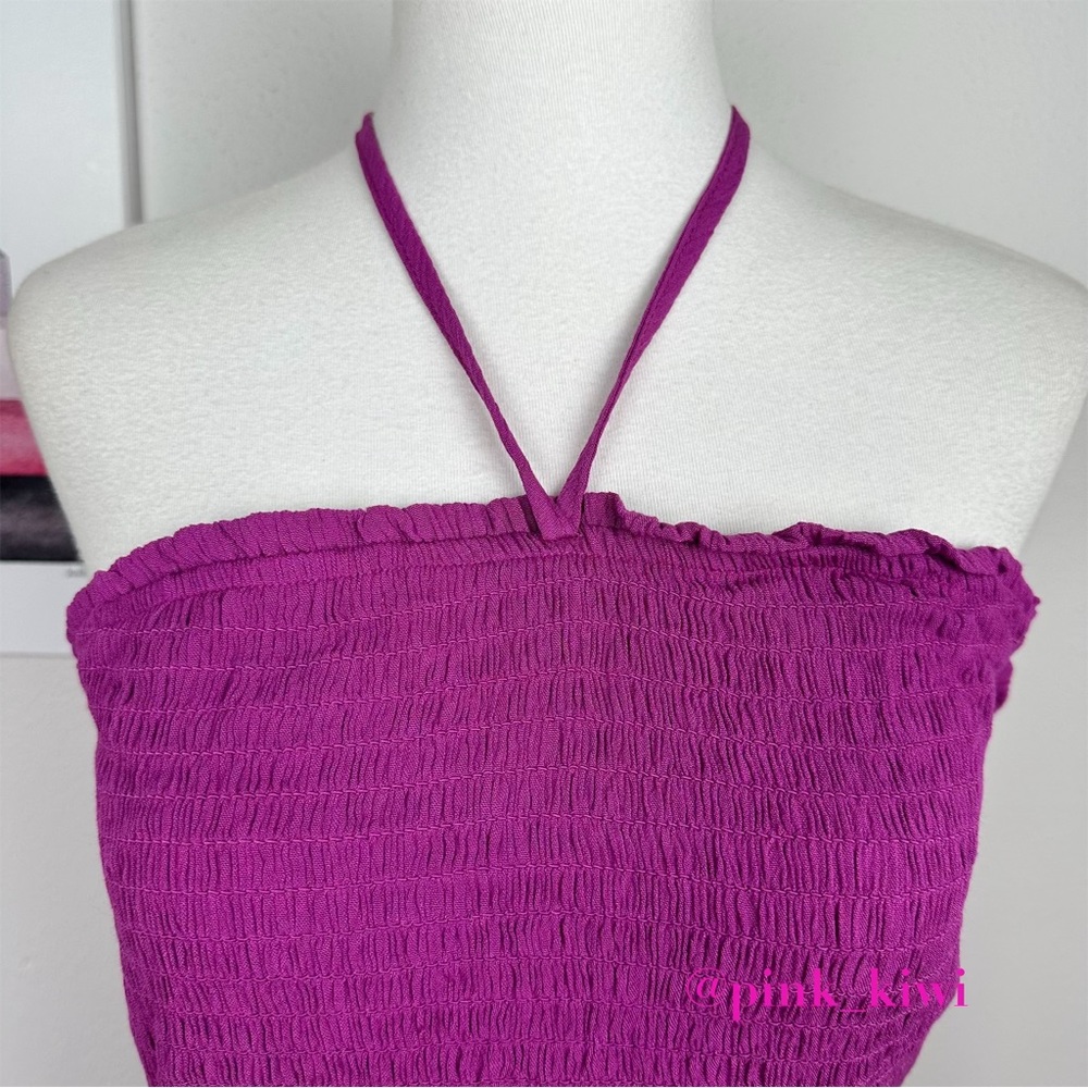 Wild Fable Sleeveless Woven Smocked Romper - Picture 3 of 13